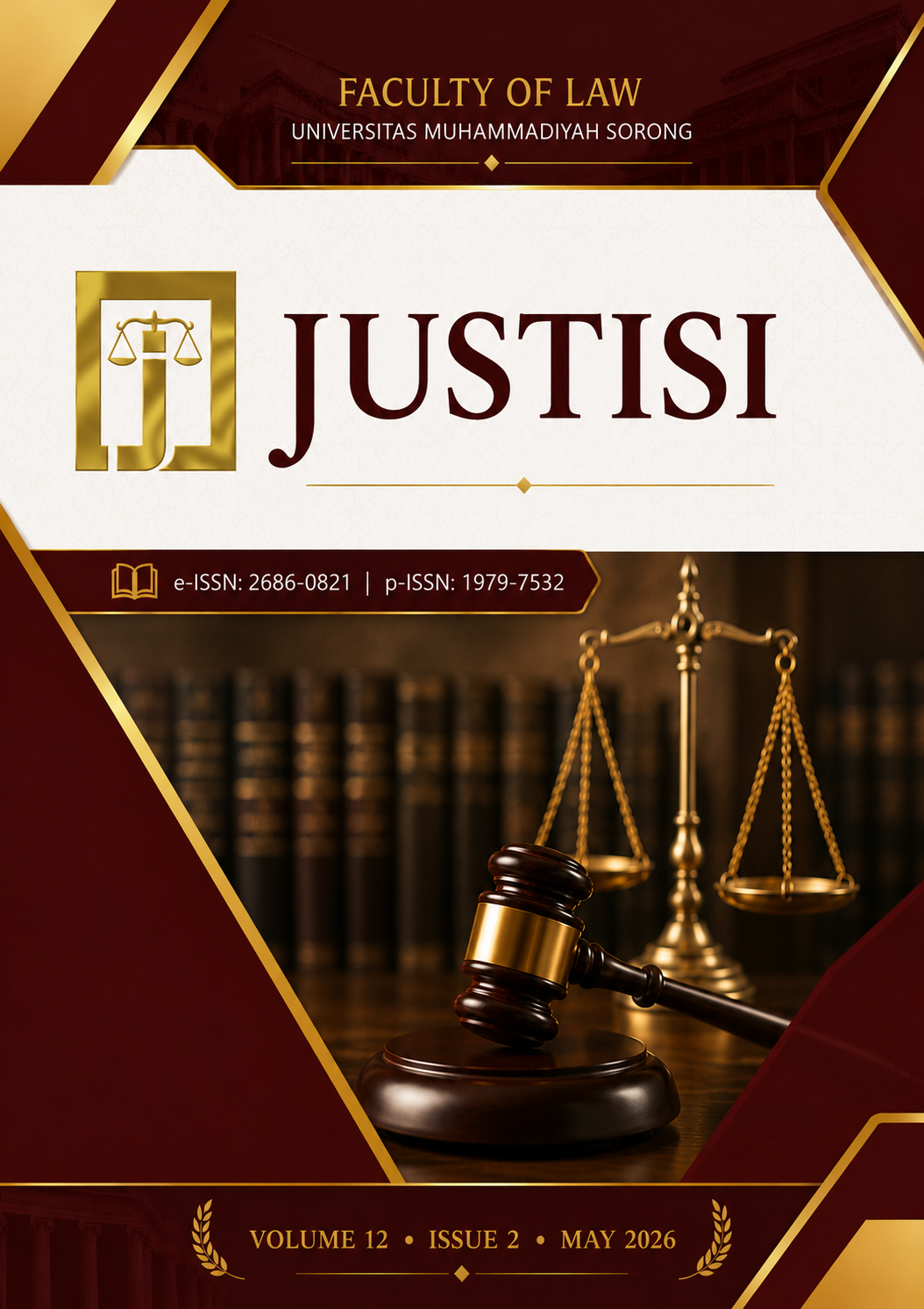 					View Vol. 12 No. 2 (2026): JUSTISI 
				